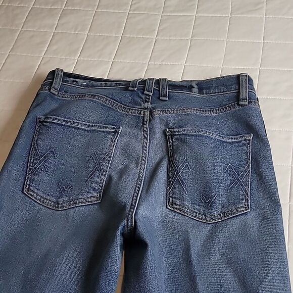 Mcguire ibiza camo stripe damn fine crop jeans size 28 - Picture 6 of 10